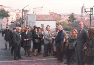 1995-96: I soci in visita al club di Melfi